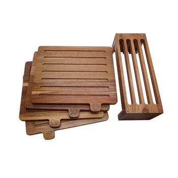 Wooden index cutting boardVegetable Wooden Chopping Board Acacia Wood Cutting Board Set