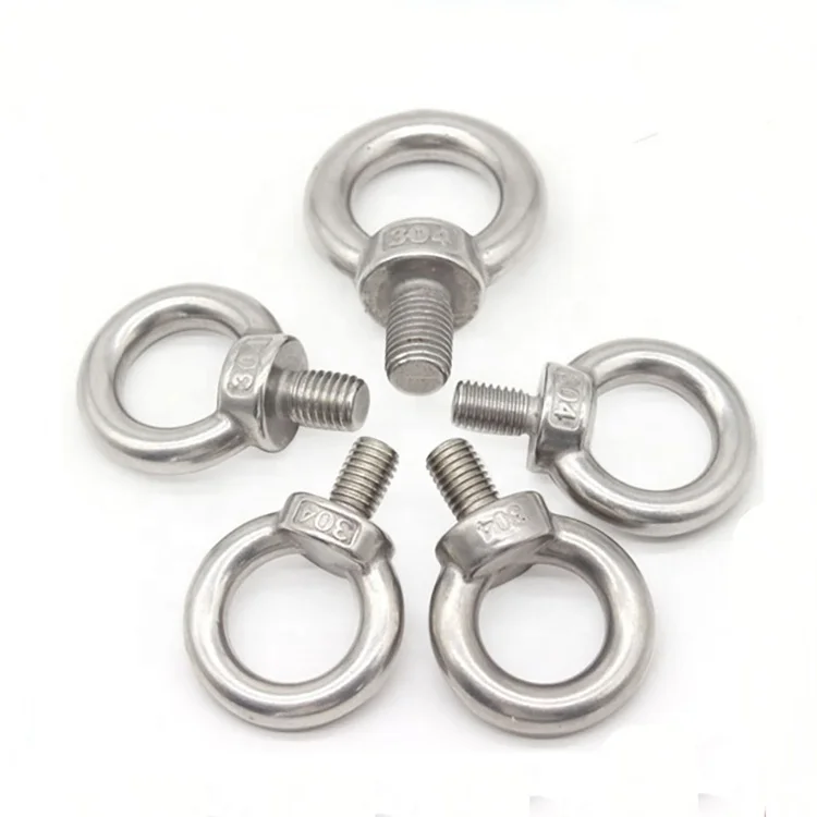 Din580 And Din582 Stainless Steel Oval Swivel Steel Lifting Eye