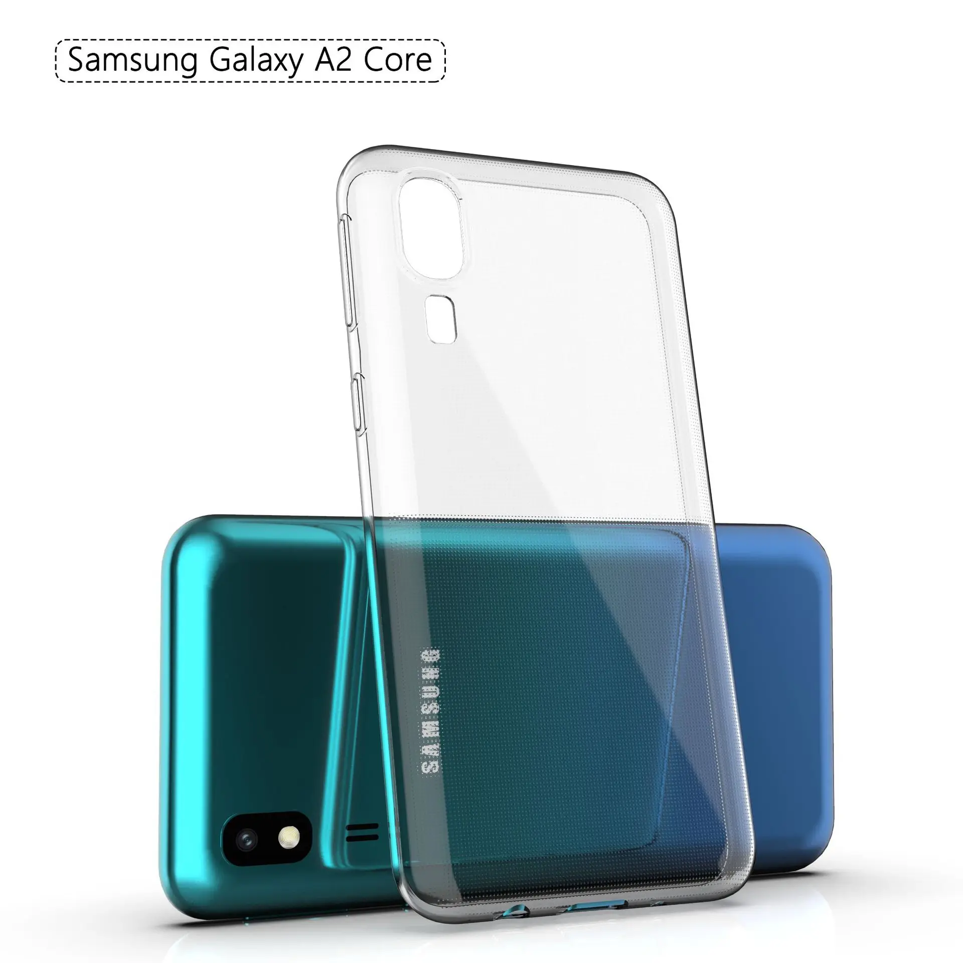 Capa para Samsung Galaxy A2 Core Emborrachada Premium