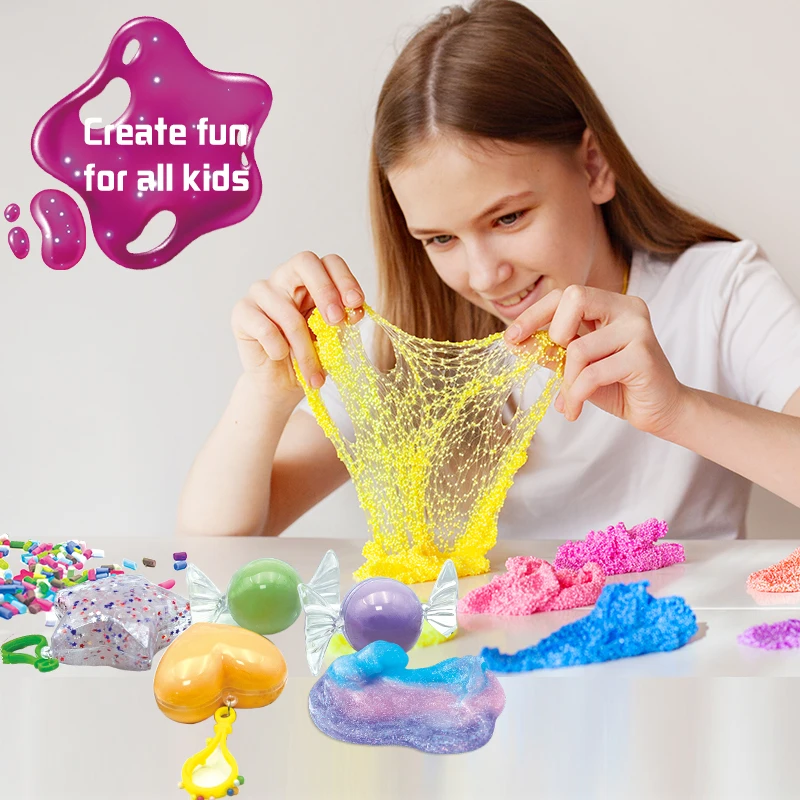 Love Slime Maker DIY Slime Kit for Kids Adults