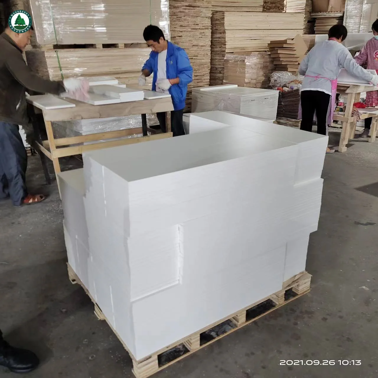 Customization MDF Composite with Cardboard Honeycomb Core Board for Furniture Boards