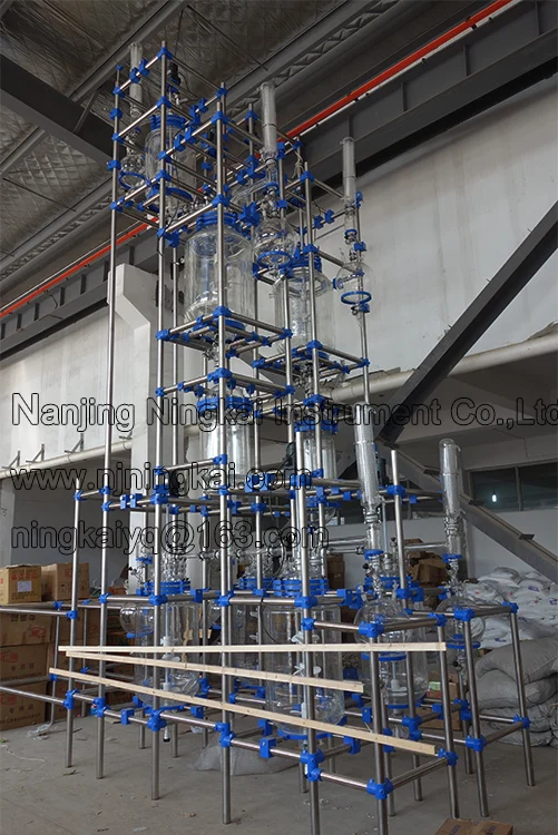 High Borosilicate glass reactor factory