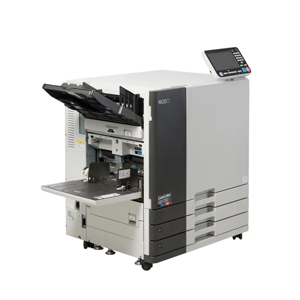 中古のComcolor GD7330プリンターインクジェットプリンター、RISO
