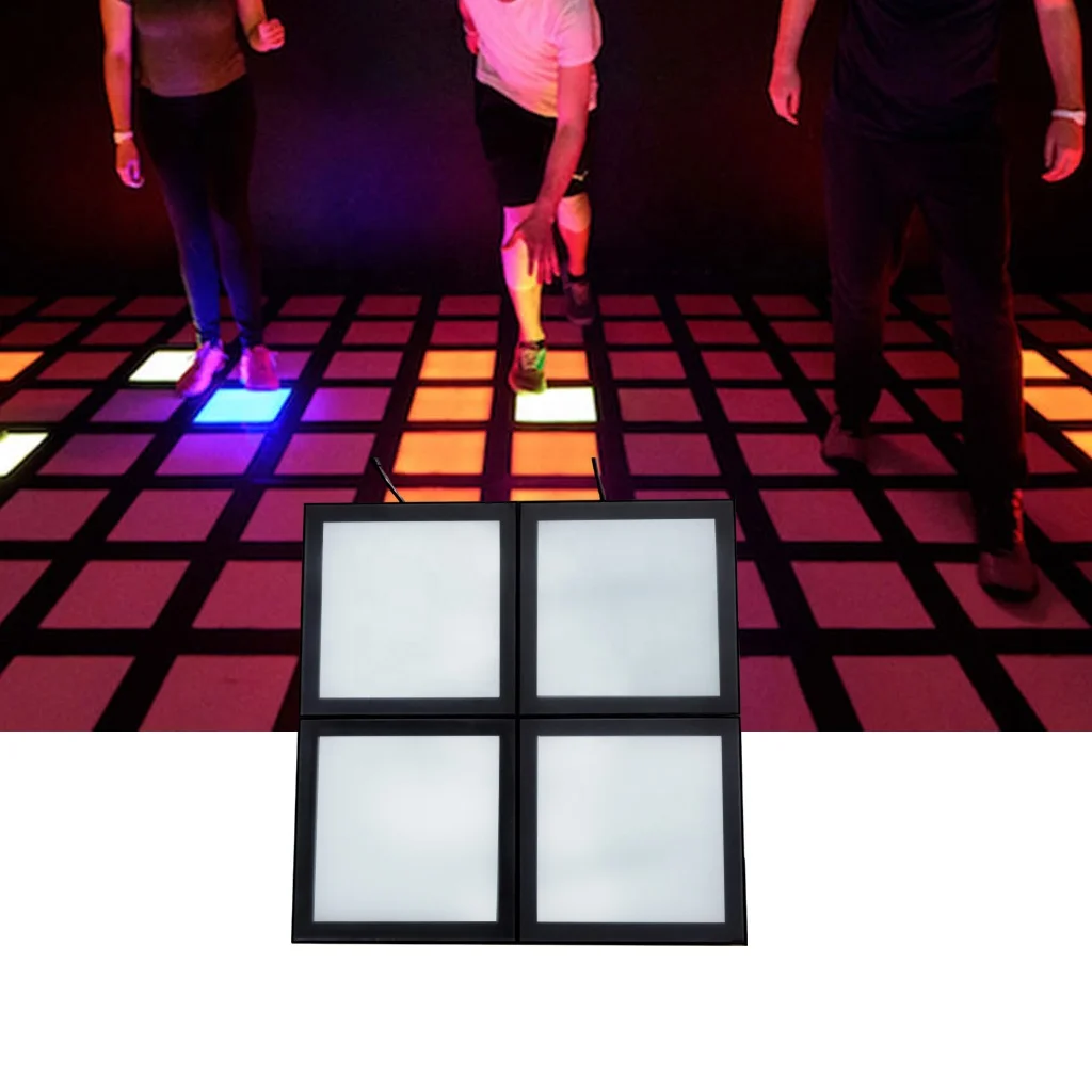 Factory Price 30x30cm Interactive Led Game Floor Java Game Led Floor
