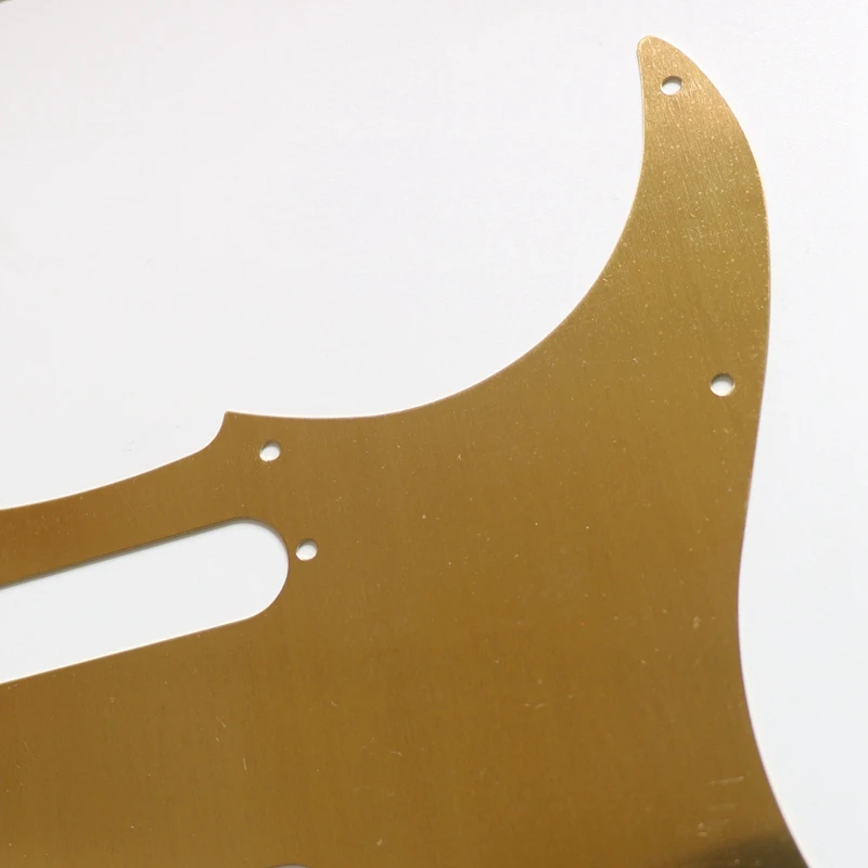 brass strat pickguard