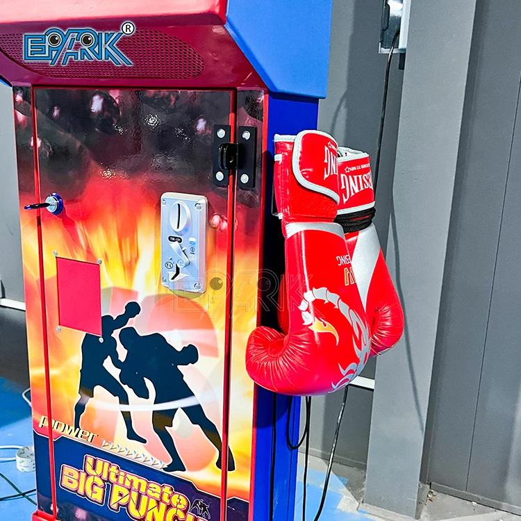 ☆茶屋ちゃま☆ one punch boxing machine Onepunch Martial Coin Hot Gloves Boxing Punch Machine with