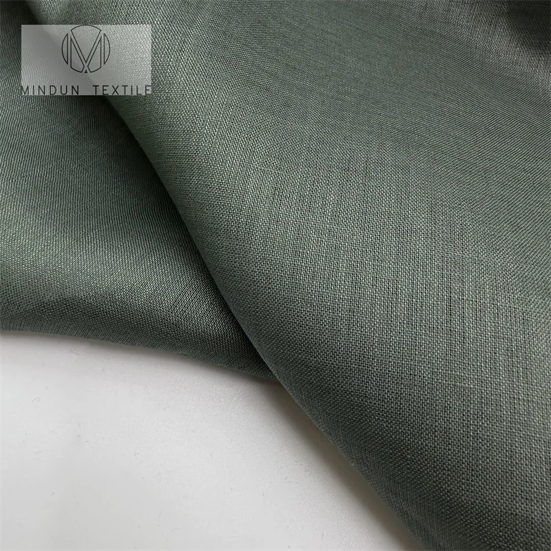 Mindun High Quality Italy French Mens Women Clothes 100% Linen Dress Fabric  Manufacturer China Striped Linen Fabric for Clothing| Alibaba.com