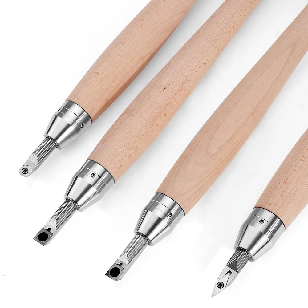 Wood Turning Tool Lathe Chisel Set 4 Piece Wood Lathe Chisels For Woodworking Buy 4pcs