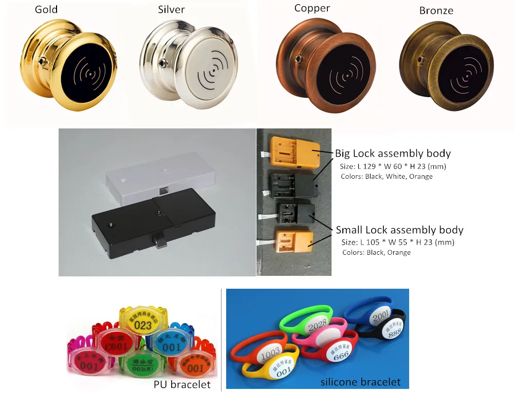 Smart RFID Magnetic Locker Lock for Gym Cabinets Zinc Alloy & ABS Material for Spa & Sauna Rooms Safety System for Electric