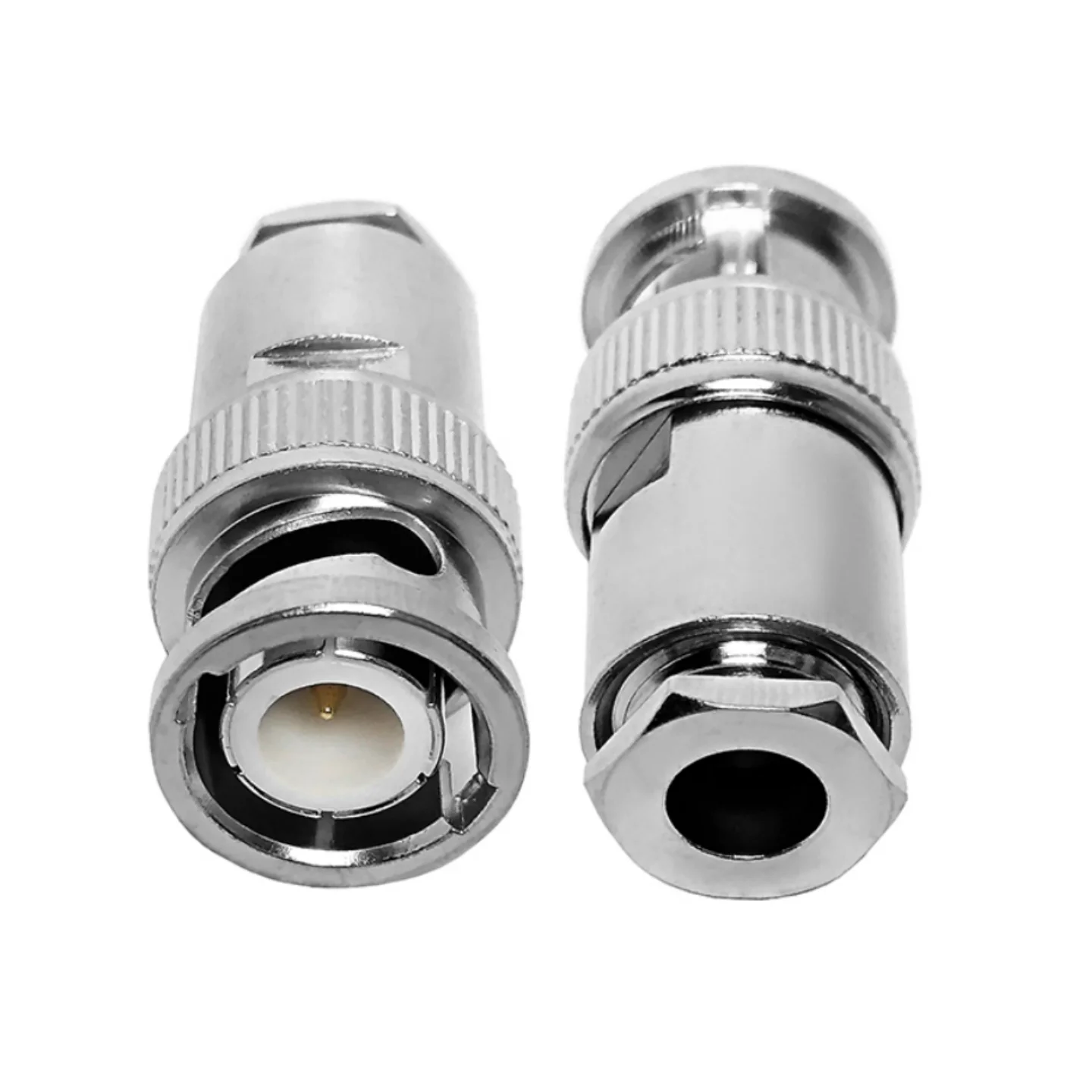 Factory 50 Ohm BNC Male Clamp Screw Connector for RG316 RG174 LMR100 RG58 LMR195 LMR200 RG223 RG142 RG400 Cable RF Connectors