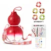 Dégradé Transparent Rouge + 5 Pods (Livré avec une corde et des autocollants)