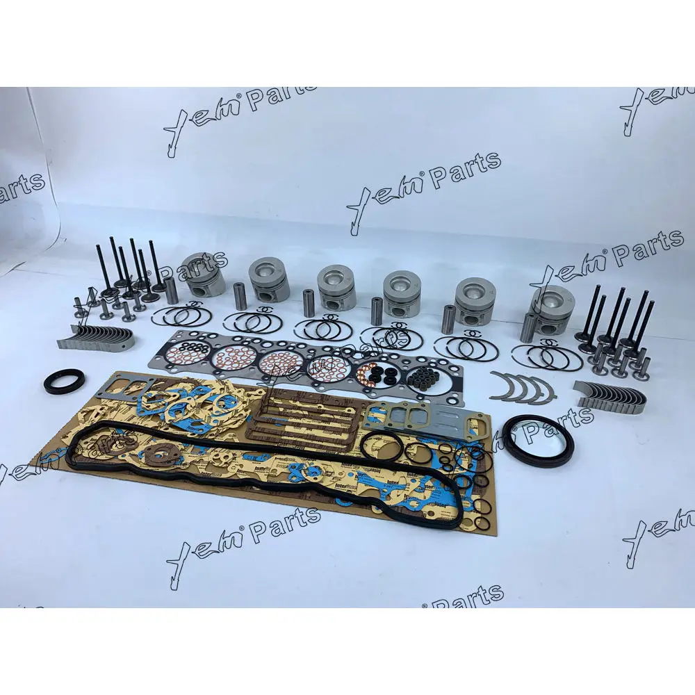 Engine Parts DB58 Piston Kit With Gasket Set Bearings Valve Train Fit for Doosan Engine 5