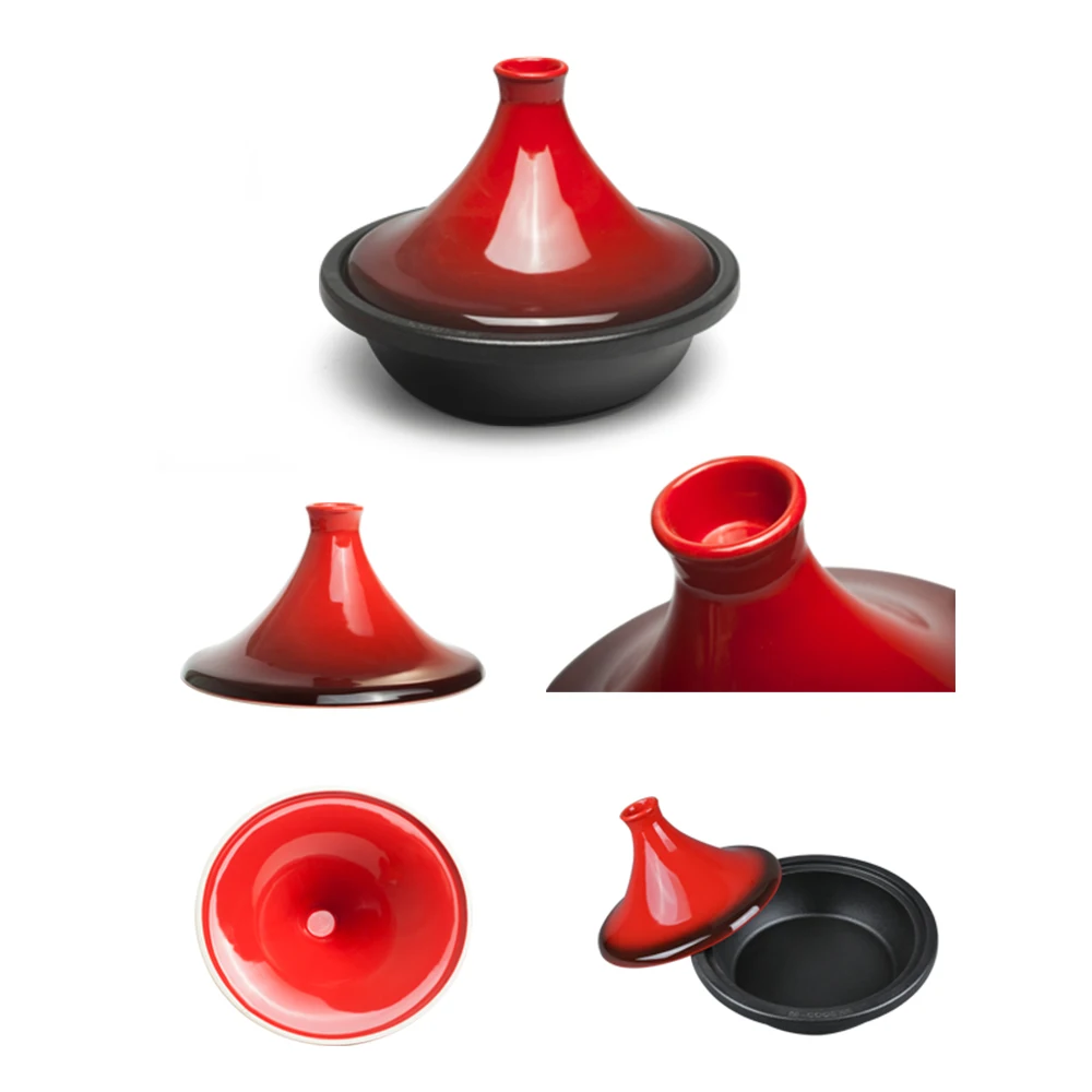 Mcooker 2023 Factory Kitchen White Silicone Clay Ceramic Cast Iron