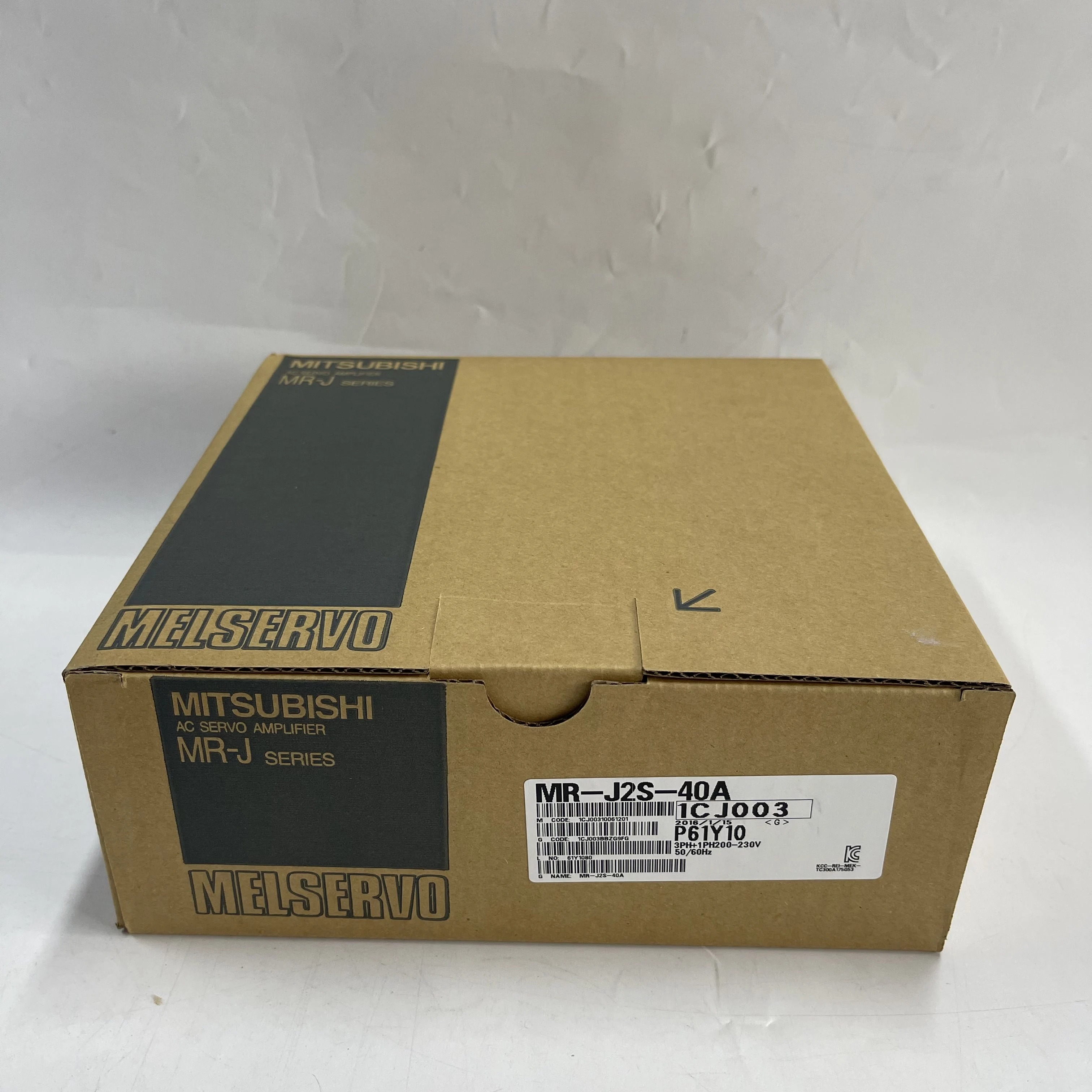 MITSUBISHI AC Servo Amplifier MR-J2S-40A MITSUBISHI AC Servo Amplifier MR-J2S-40A