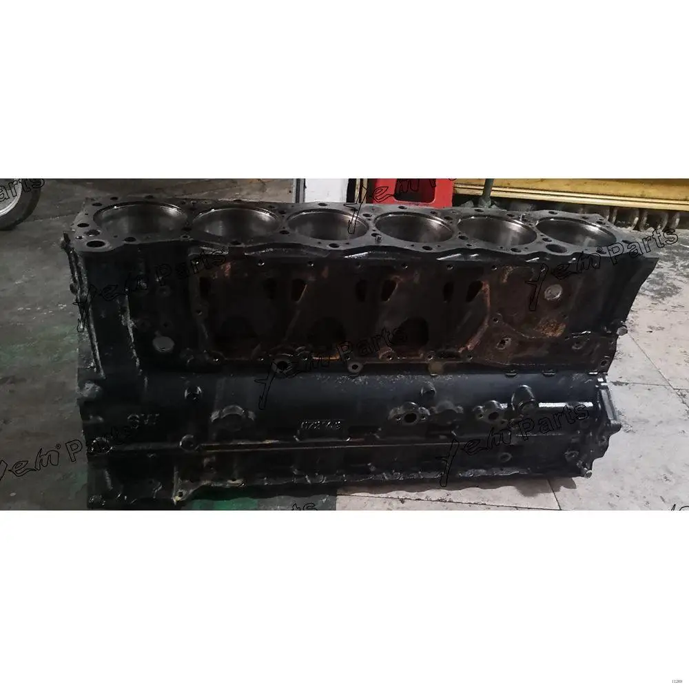 Cylinder Block For Isuzu 6WG1 Tractor Excavator Spare Parts