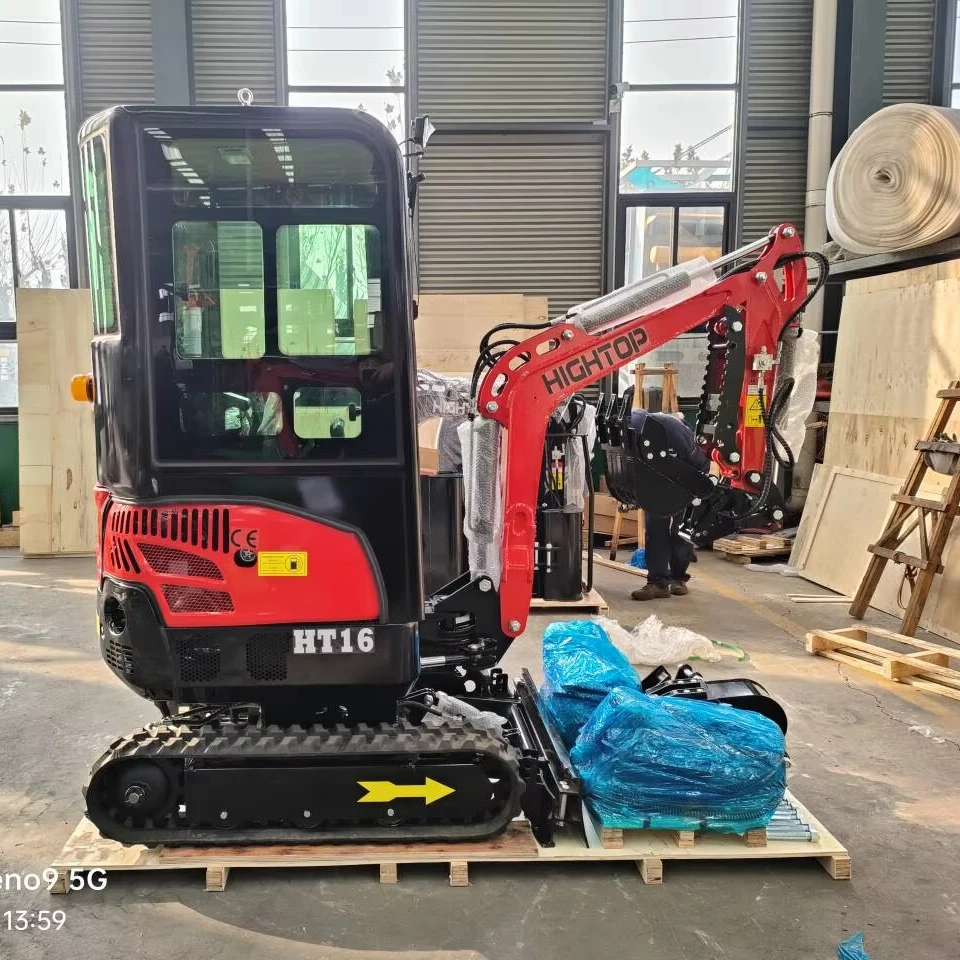 KOSTENLOZE VERZENDING Motor Graafmachine China Groothandel Compact Nieuwe Mini Graafmachines 1,7 Ton Mini Bagger Te Koop