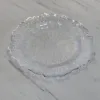 Clear with Silver rim