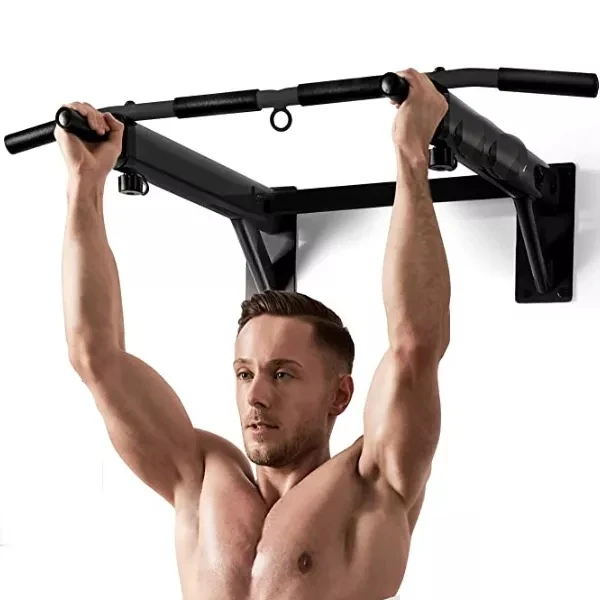 Indoor Multi-functional Chin Up Bar Exercise Equipment Wall Mounted Chin Pull Up Bar