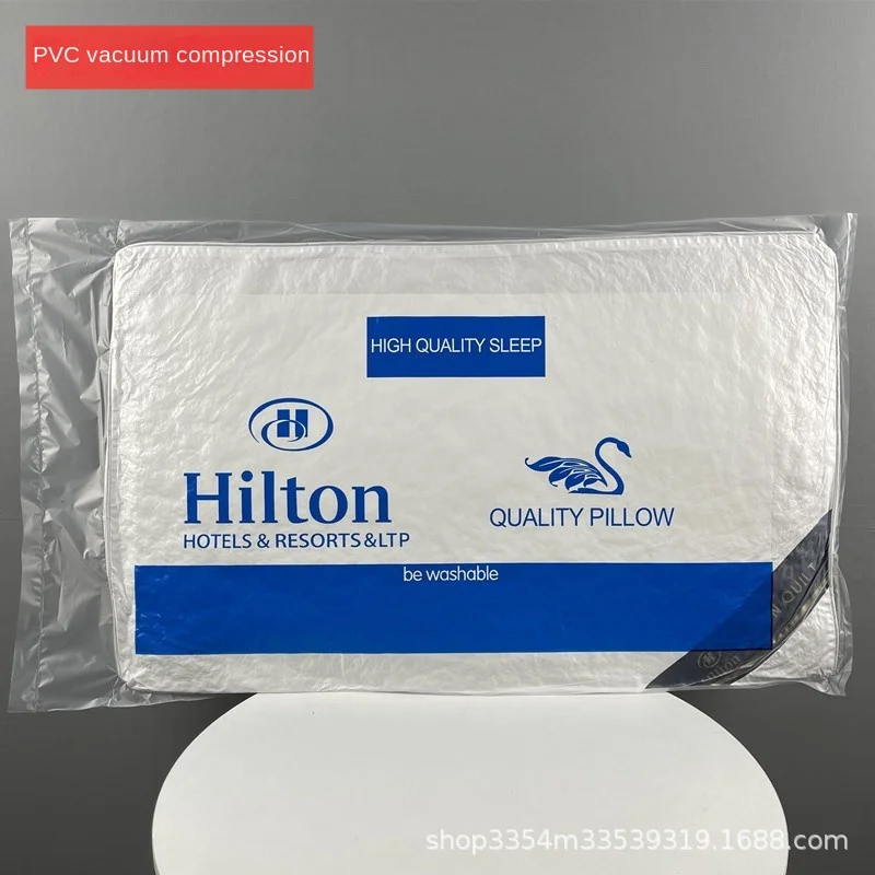 Fast Shipping Soft Fill Down Hilton Pillow 1000g With Bag Bed Neck