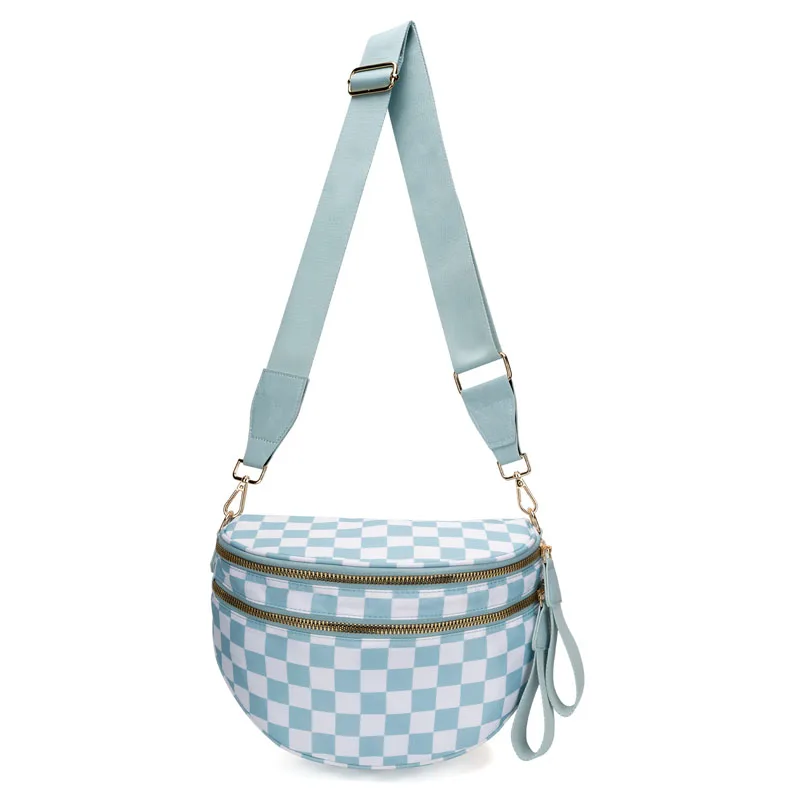 New tide Fashionable Oxford Cloth Lady Crossbody Bag Large