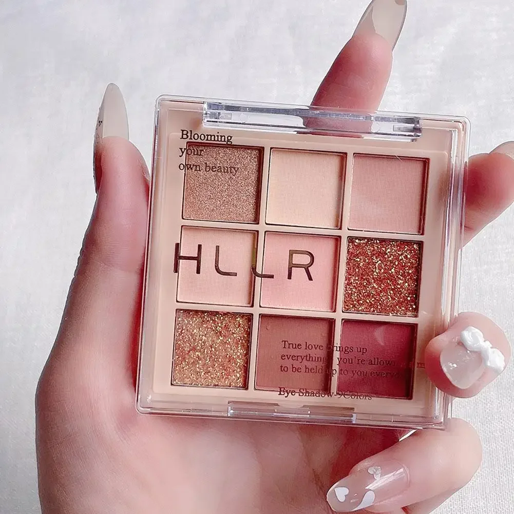 9 Colors Cream Custom Make Up Eye Shadow Pearlescent Matte Multichrome