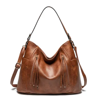 faux leather designer inspired ladies' handbag