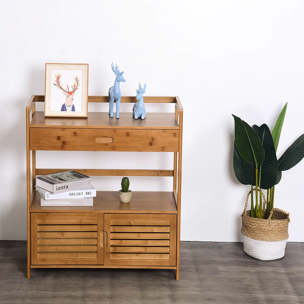Современный бамбуковый китайский деревянный шкаф для хранения, мебель для гостиной, шкафы с выдвижным ящиком