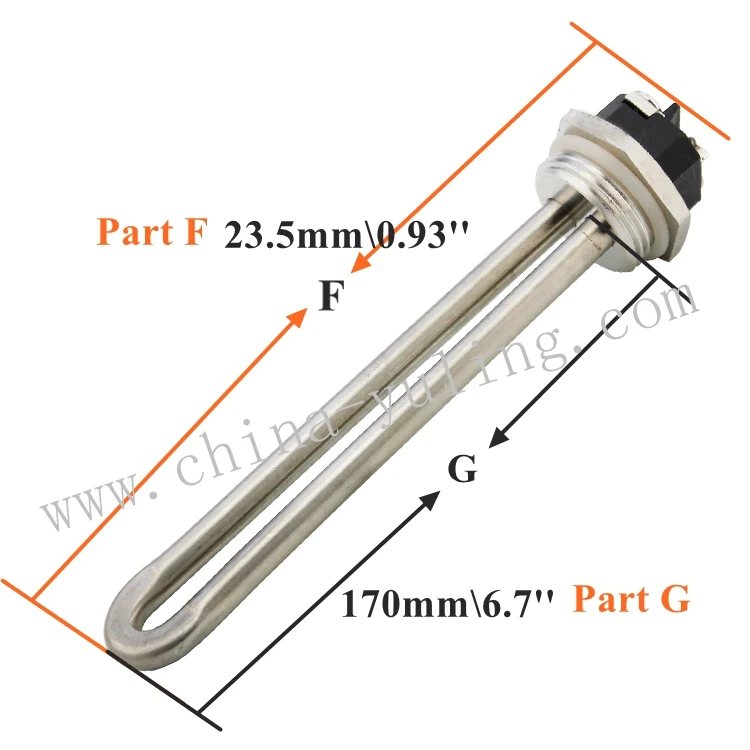 Dc Water Heater Element