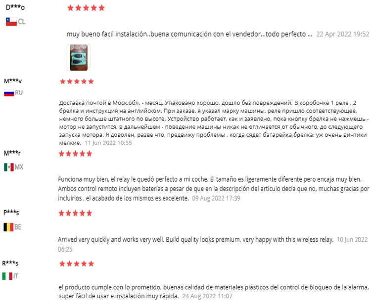 Car Alarm Wireless Remote Relay Immobilizer System Car Alarms Security