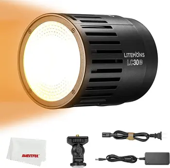 Godox Litemons LC30Bi Bi-Color LED Light 38W 3200K-6500K CRI 95+ TLCI 96+ for Tabletop Shooting Litemons Tabletop LED Light detail image