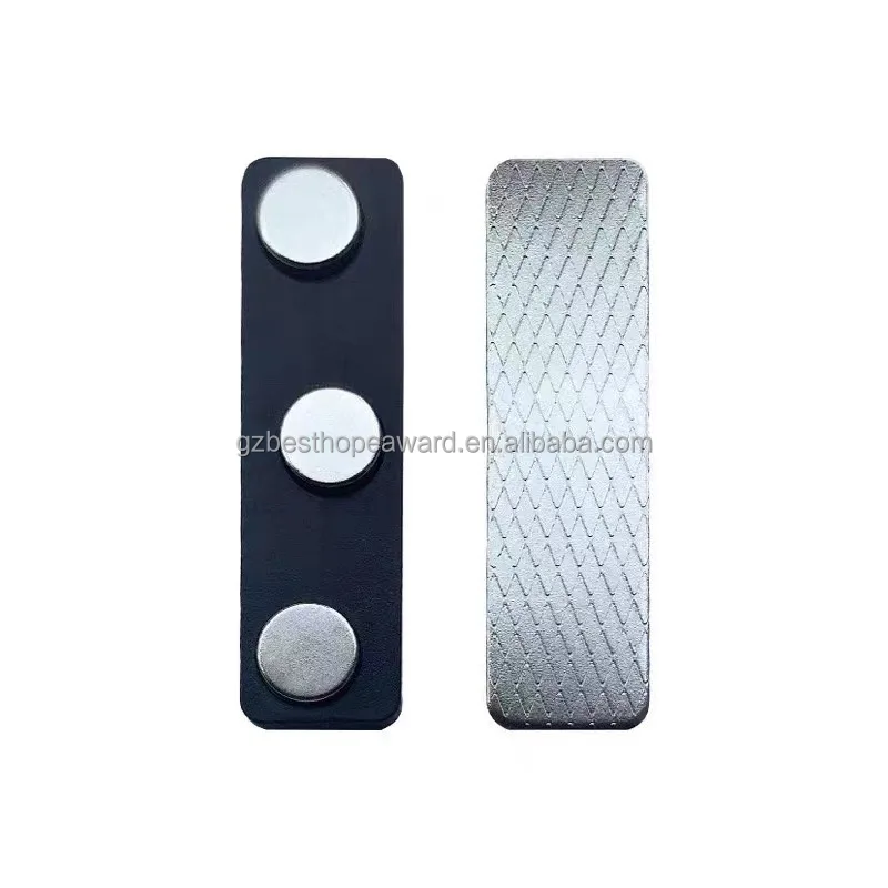 Id Cards Name Tags Magnetic Badge Fastener -mpco Magnets 45*13mm - Buy ...