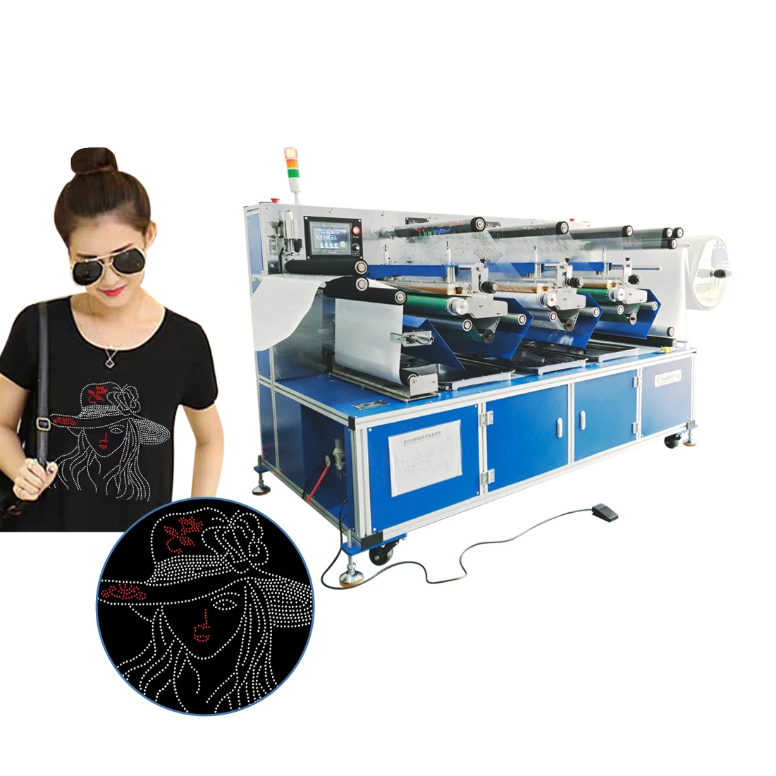 2020 Upgrade Automatic Stone Modify Rhinestone Transfer Paper Design Make Hotfix Strass Machines