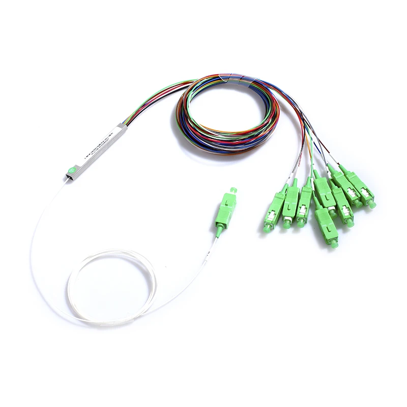 32 fiber optic steel  tube type  plc splitter with sc apc upc mini type-4