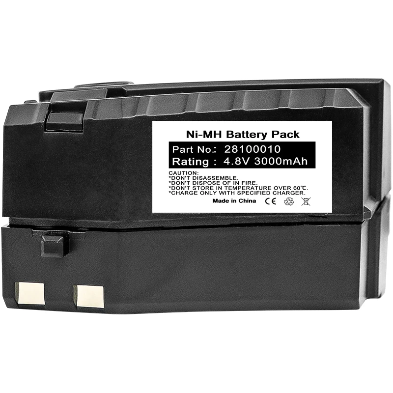 4.8V 3000mAh Ni-MH battery for Vacuum 28100010 6.654-118.0 GP 160SCHE