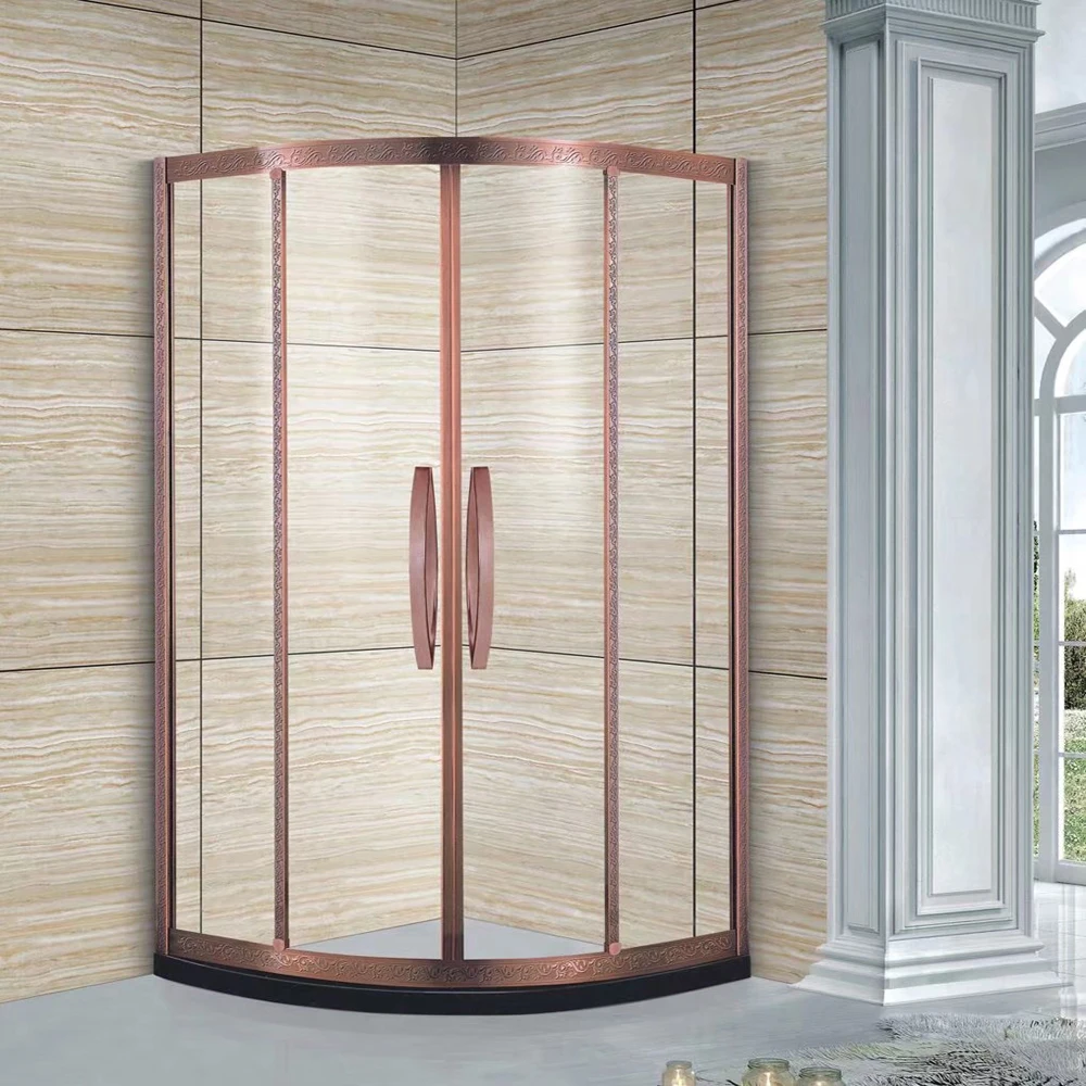 cabin quality corner isolation glass shower room