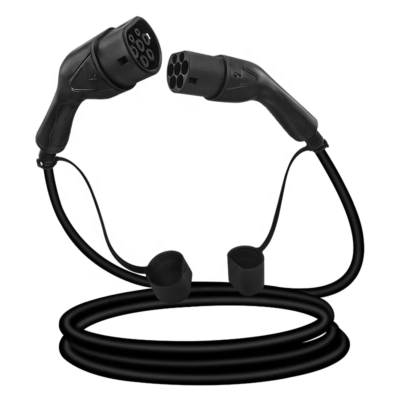 32A 1 Phase Mode Level 3 Electric Ev Charging Cable Car Type 2 to Type 2 EV Charging Cable