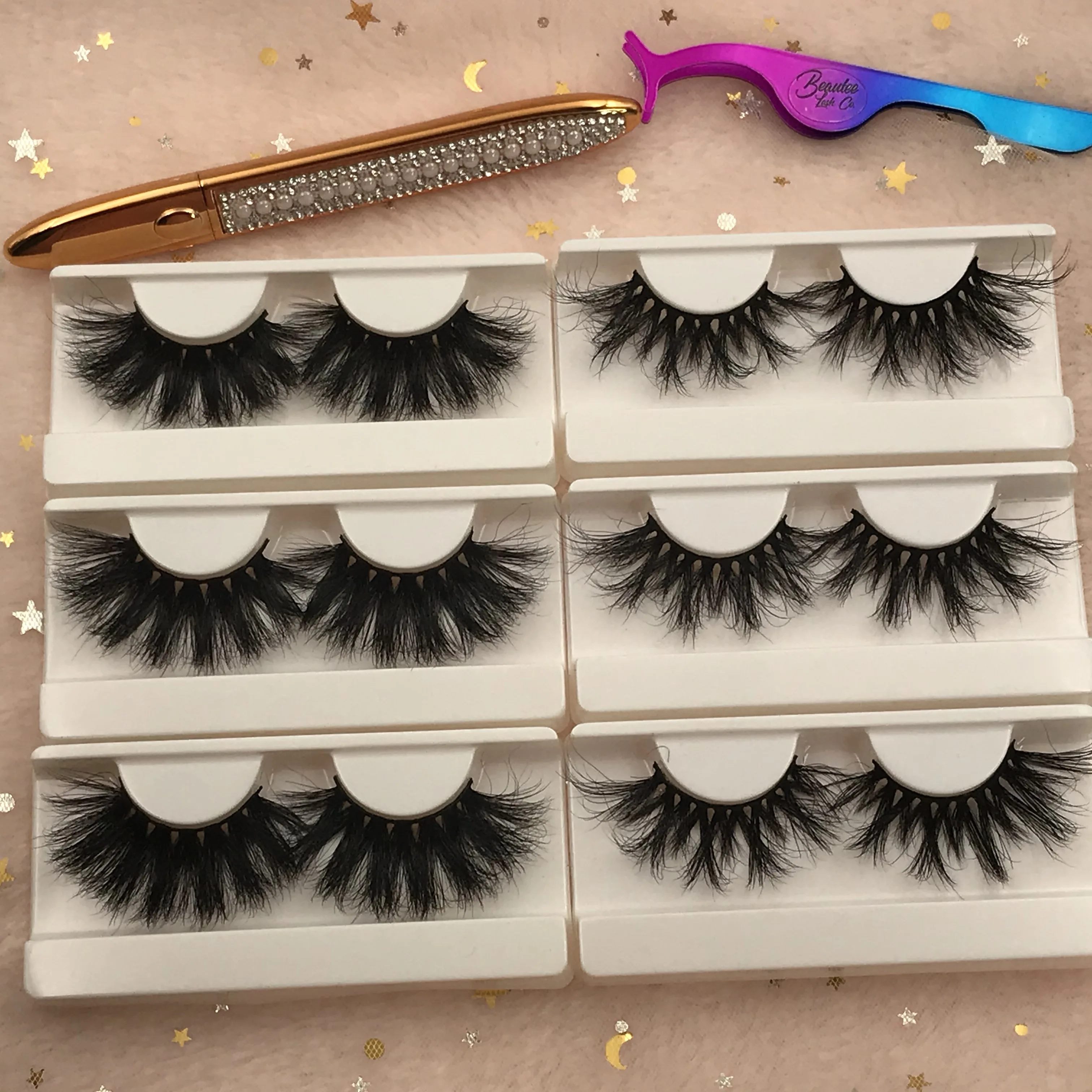 Empty Mink Lashbox Wholesale Eyelash Vendor Customized Boxes Private