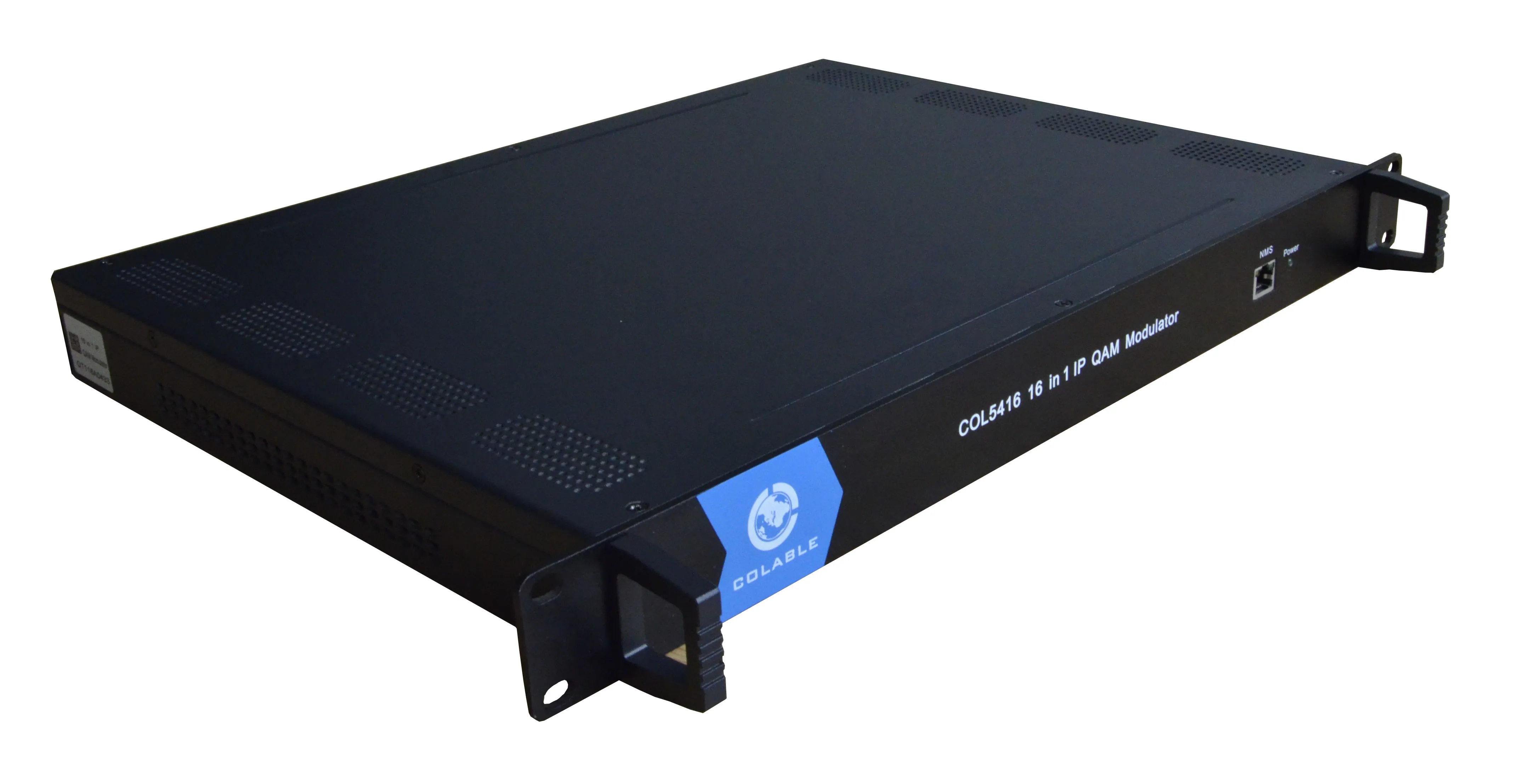 Digital Cable Tv System IP QAM Modulator 16 Channels with Multiplexer Scrambler COL5416