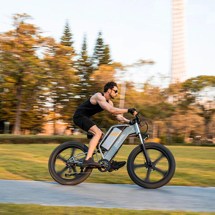 Coswheel T26 E-bicycle Electric Eu Warehouse Road Fat Tire Mountain ...