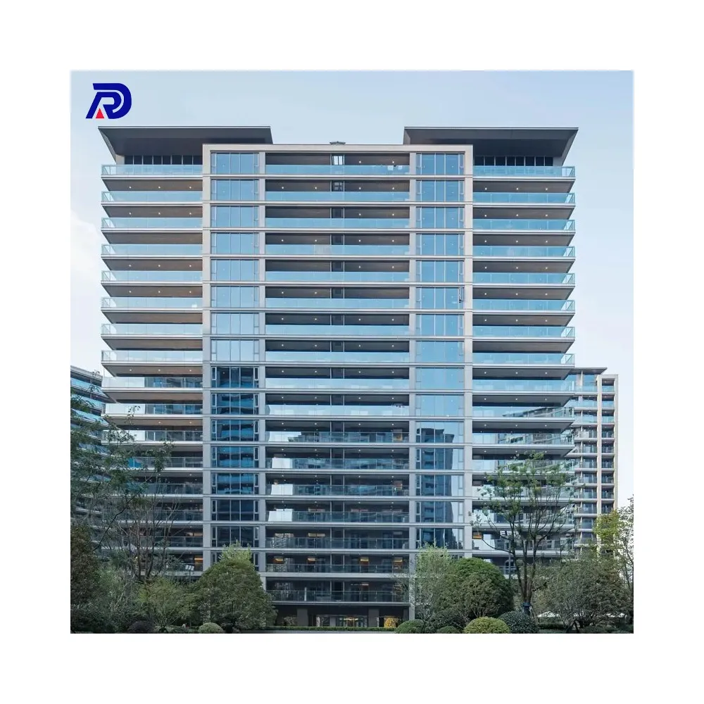 Low Cost Prefabricated Light Steel Structure Hotel Building Prefab