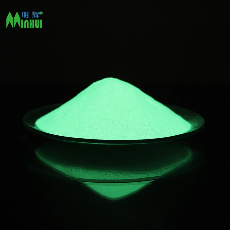 Night Glowing Phosphor Powder Luminous Powder Glow White to Blue Photoluminescent Pigment Glow in the Dark Pigment