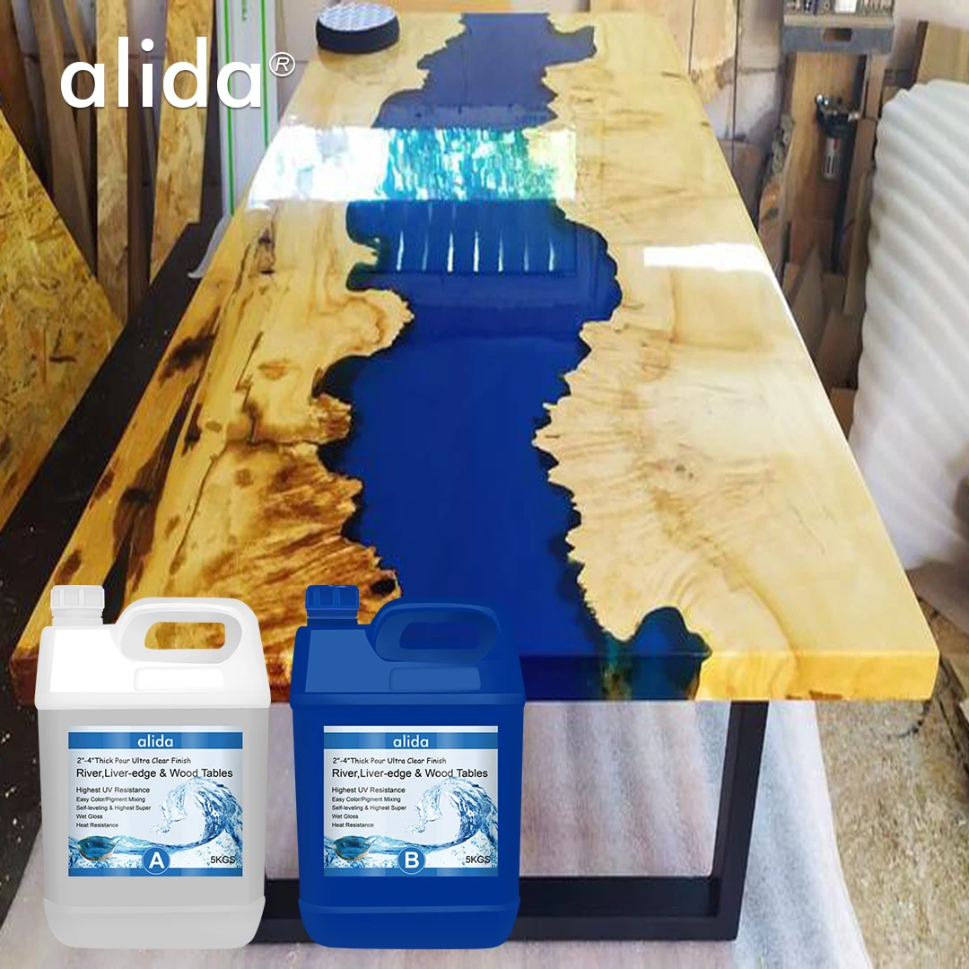 Alida 2-4 Inch Thick Clear Casting Epoxy Resin for Woodworking