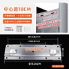 Panneaux muraux extra-épais, espacement central de 180 mm, kit d'accessoires inclus.