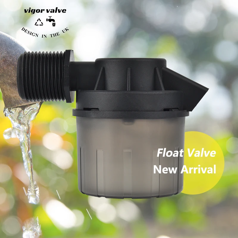 Automatic DN50 25mm LCY2 HDPE Linear Floating Livestock Drinker Valves One Inches DIY Peglar Manual CE Certified Diaphragm