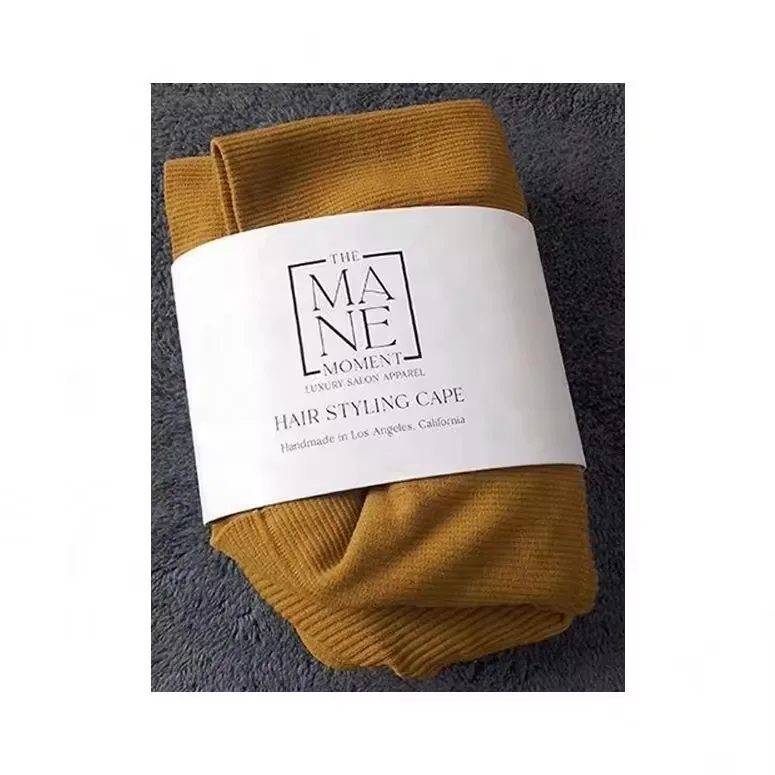 Factory Custom Printing Baby Swaddle Blanket Paper Sleeve Packaging Kraft Belly Band
