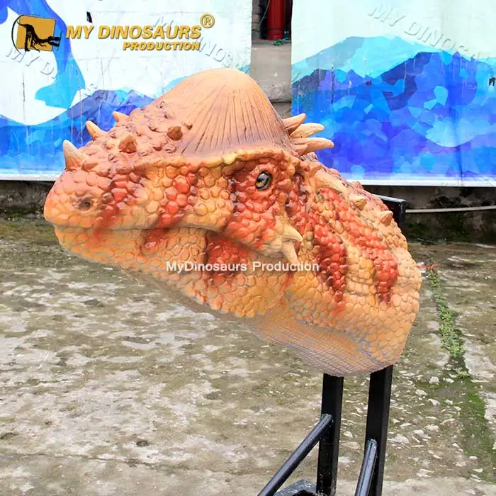 
My-dino, парк развлечений, динозавр, t-rex голова, скульптура 