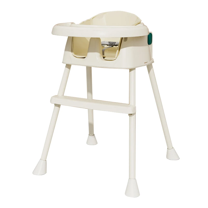 Multifunctional Plastic Baby High Chair 3 in 1Foldable Child Dining Highchair With Cushion