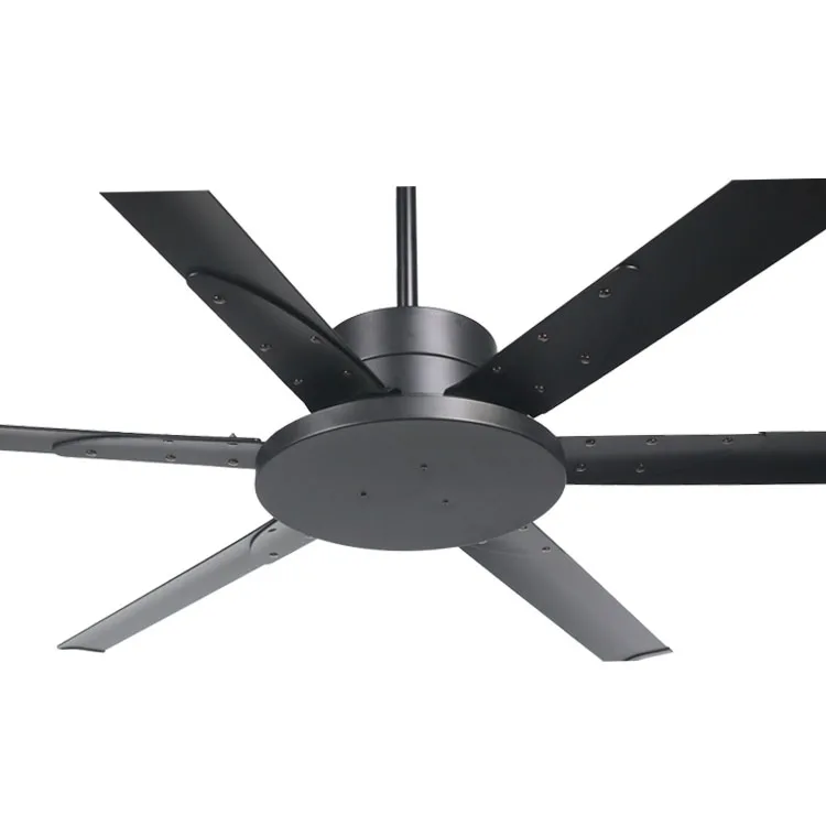 Bldc Energy Saving 72inch Aluminum Blade Ceiling Fan Hvls Large Size Remote Control Industrial