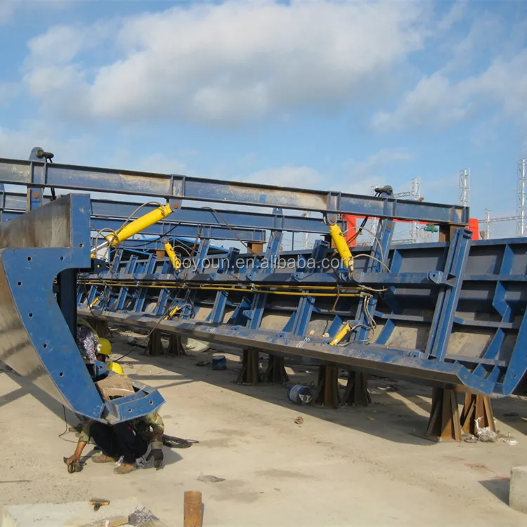 U Beam Formwork for LRT Railway Project Precast Concrete U- Beam Girder Steel Mould