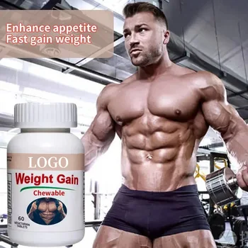 Support customized hot selling supplements natural weight gain pills weight gain vitamins tablets